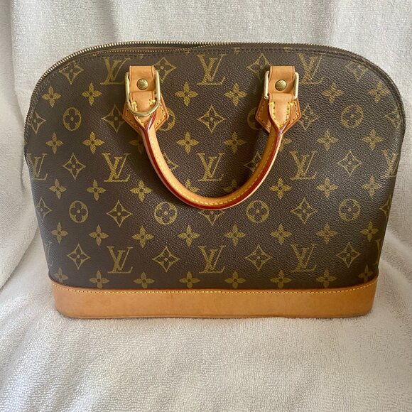Authentic Louis Vuitton Monogram Alma PM Dome Satchel Bag - Picture 1 of 16